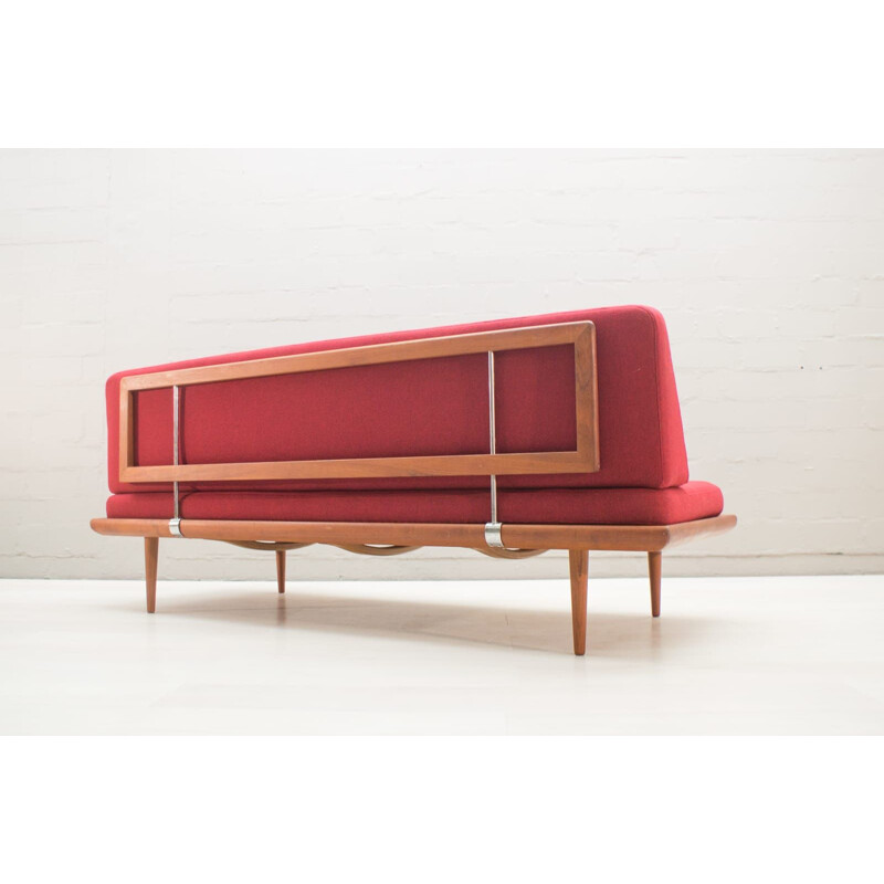 Vintage Minerva 3-seater sofa by Peter Hvidt & Orla Mølgaard Nielsen for France & Søn  France & Daverkosen