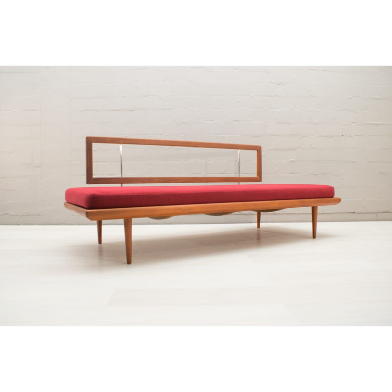 Vintage Minerva 3-seater sofa by Peter Hvidt & Orla Mølgaard Nielsen for France & Søn  France & Daverkosen