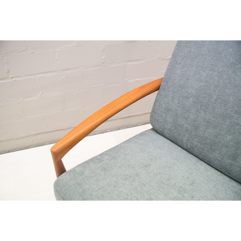 Set of 2 vintage "Paper Knife" armchairs by Kai Kristiansen for Magnus Olesen