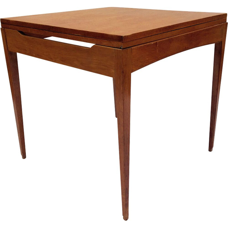 Vintage extended square table 
