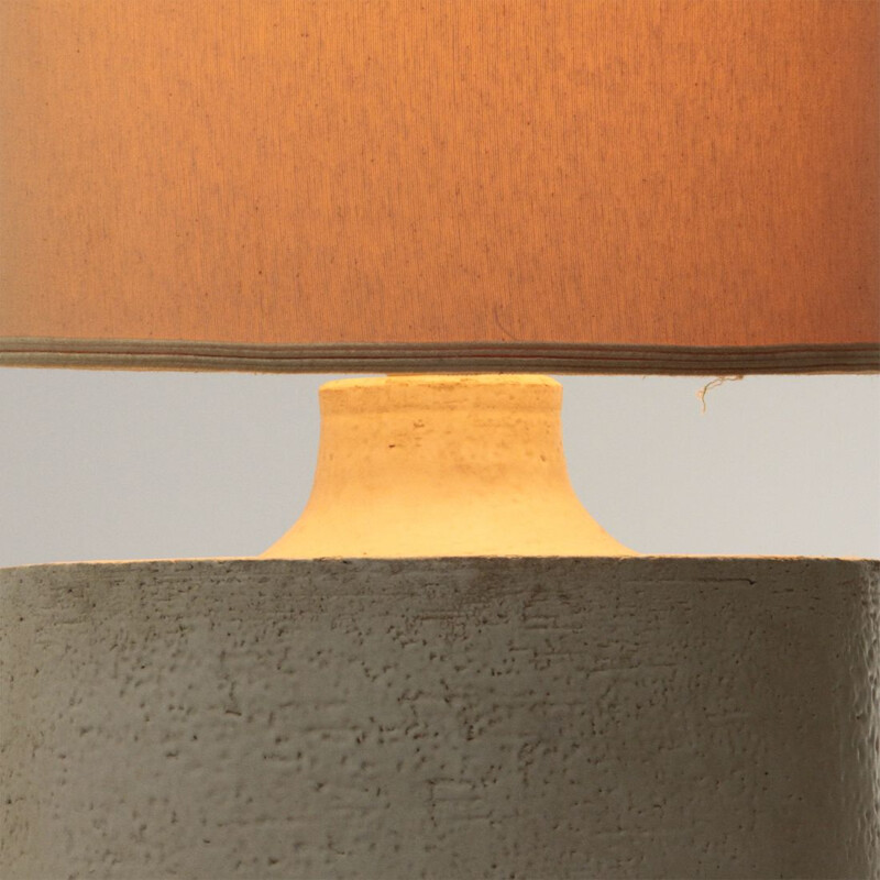 Vintage table lamp in Albisola ceramic by Sandro Soravia