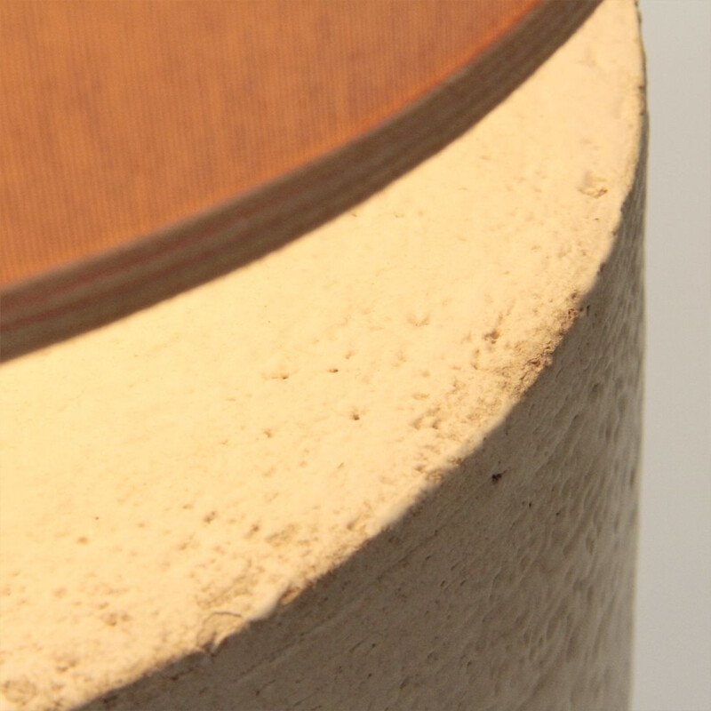 Lampe de table vintage en céramique d'Albisola par Sandro Soravia