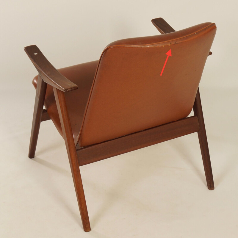 Teak Vintage Armchair by Louis van Teeffelen for Web
