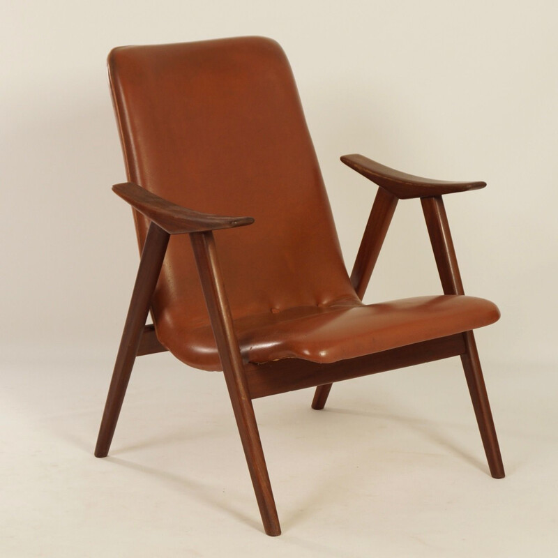 Teak Vintage Armchair by Louis van Teeffelen for Web