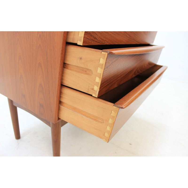 Vintage secretaire in teak by Svend A.Madsen