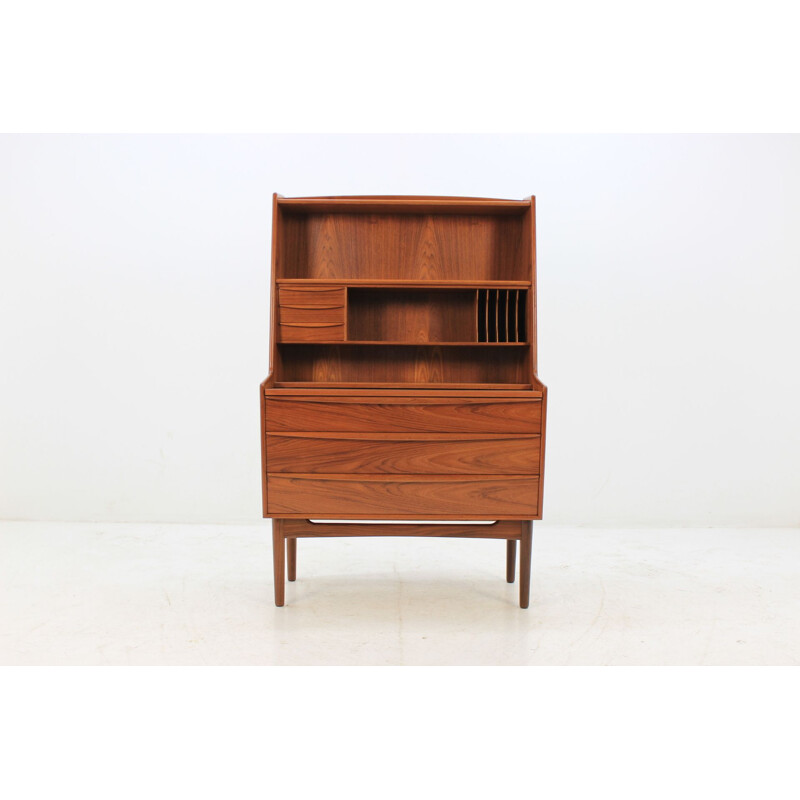 Vintage secretaire in teak by Svend A.Madsen