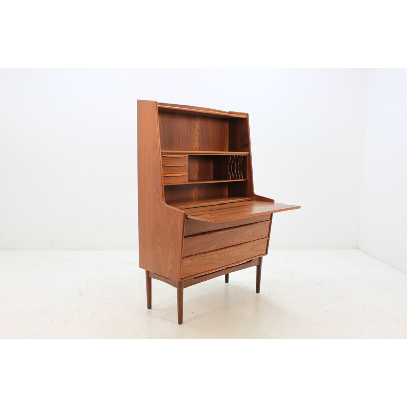 Vintage secretaire in teak by Svend A.Madsen