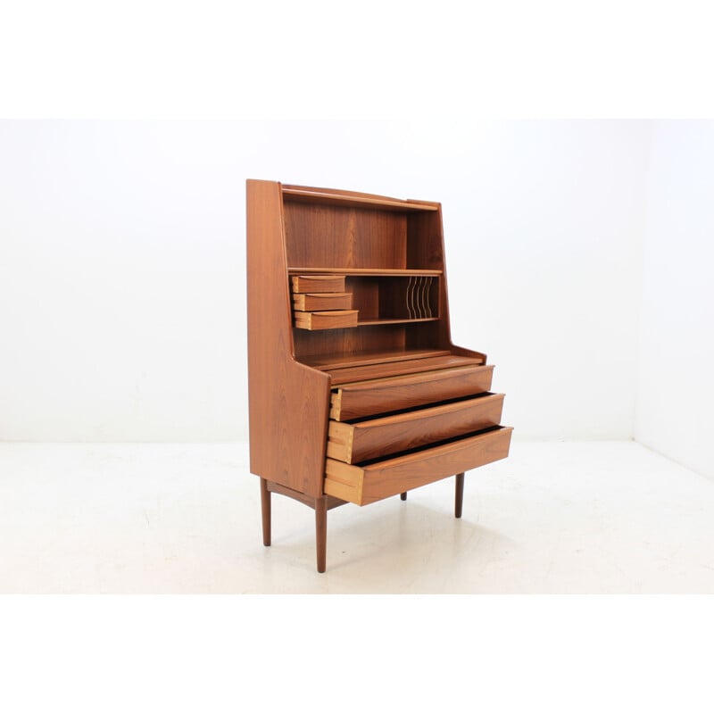 Vintage secretaire in teak by Svend A.Madsen