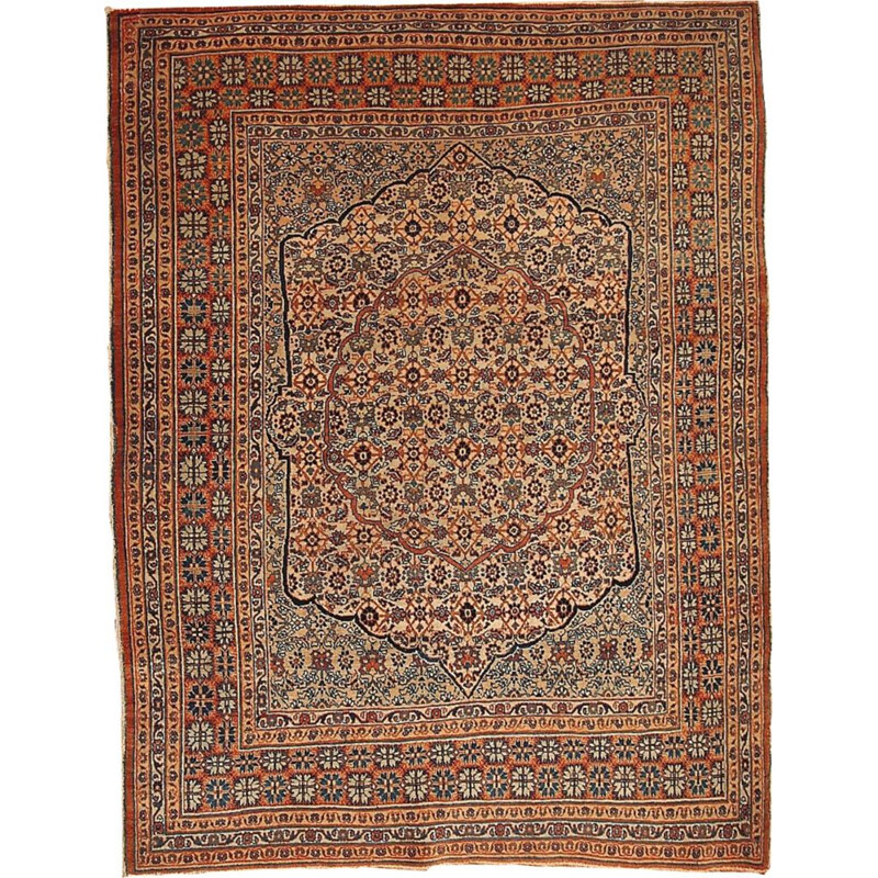 Tapis vintage persan Tabriz Hajalili fait main