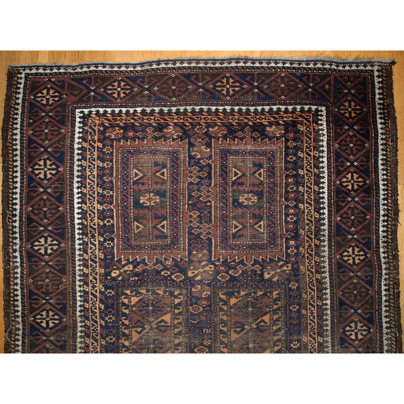 Vintage Afghan Baluch rug