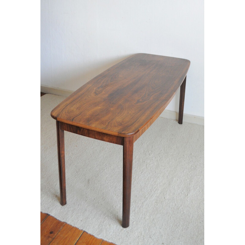 Table basse vintage danoise en palissandre