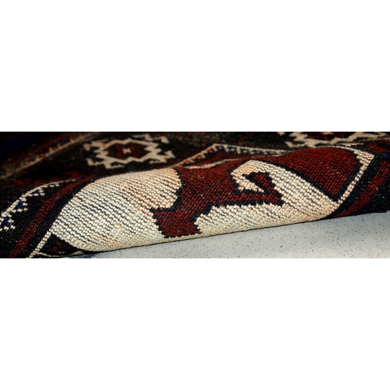 Vintage hand made Afghan Baluch carpet