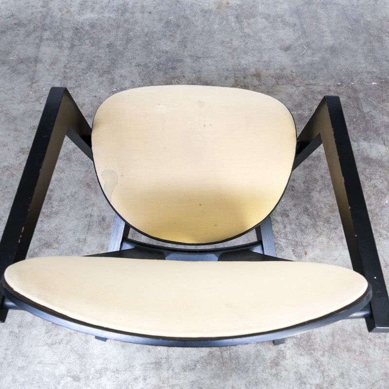 Suite de 2 fauteuils vintage GE460 par Hans Wegner chaise pour Getama