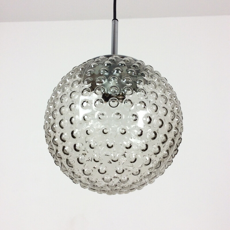 Vintage pendant lamp by Motoko Ishi Rolf Krüger for Staff Lights, 1970