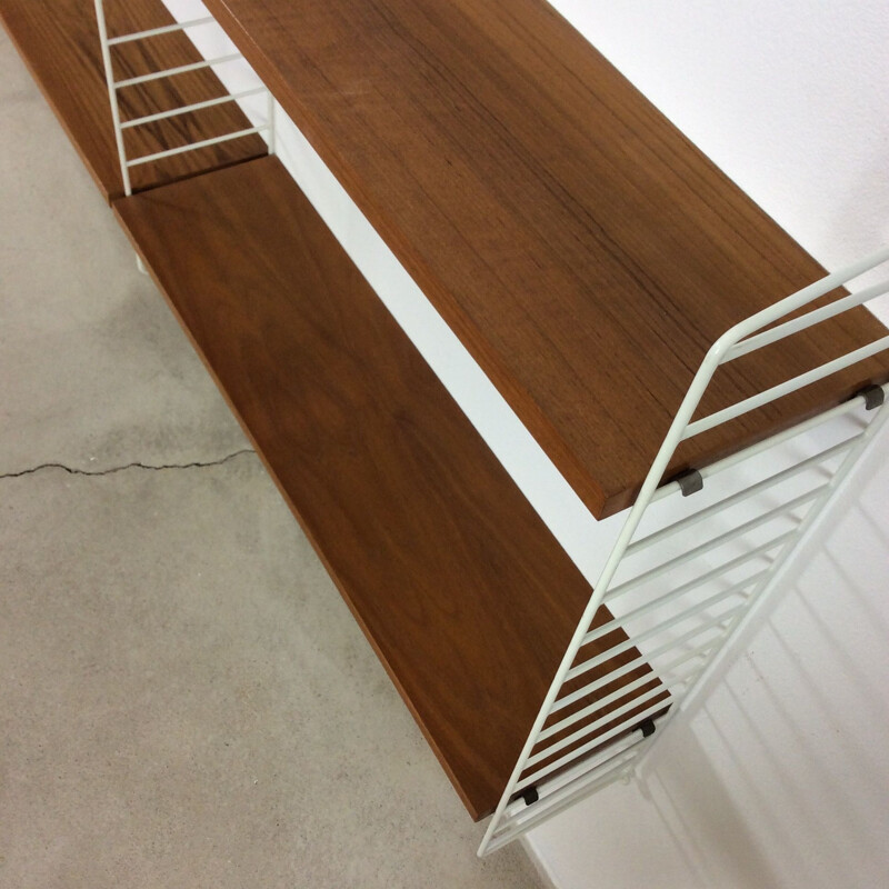 Teak Wall Unit by Kajsa & Nils "Nisse" Strinning for String