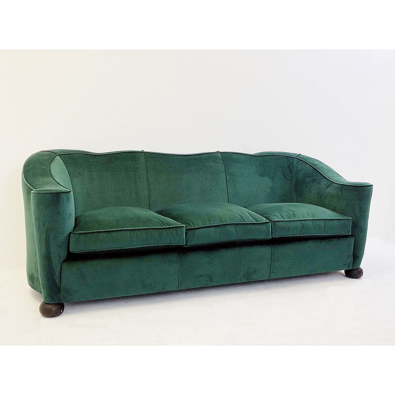 Vintage french sofa by Jules Leleu