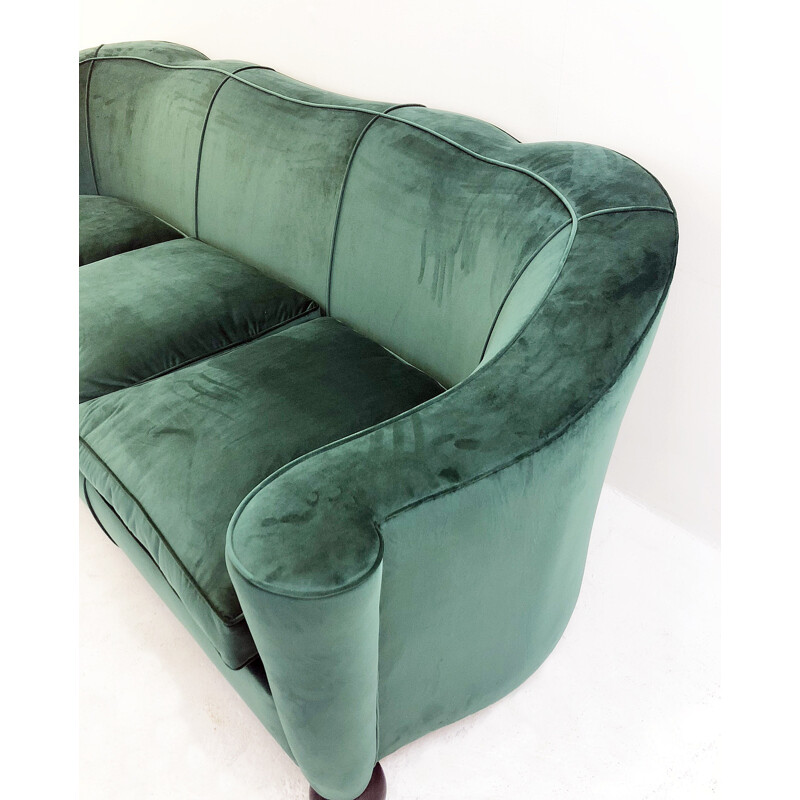 Vintage french sofa by Jules Leleu