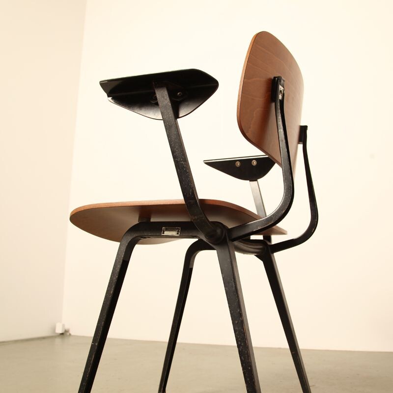 Chaise vintage avec accoudoirs de Friso Kramer