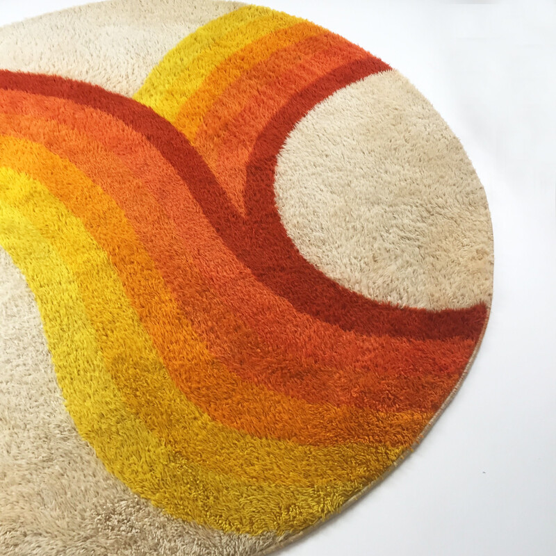 Vintage Rya Rug by Desso 