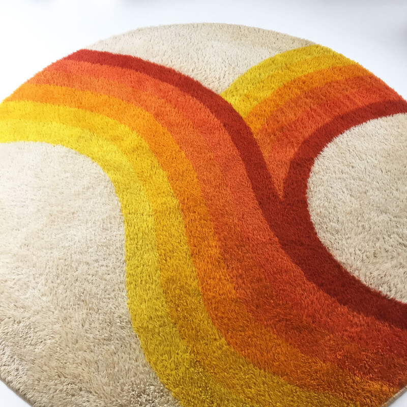 Vintage Rya Rug by Desso 