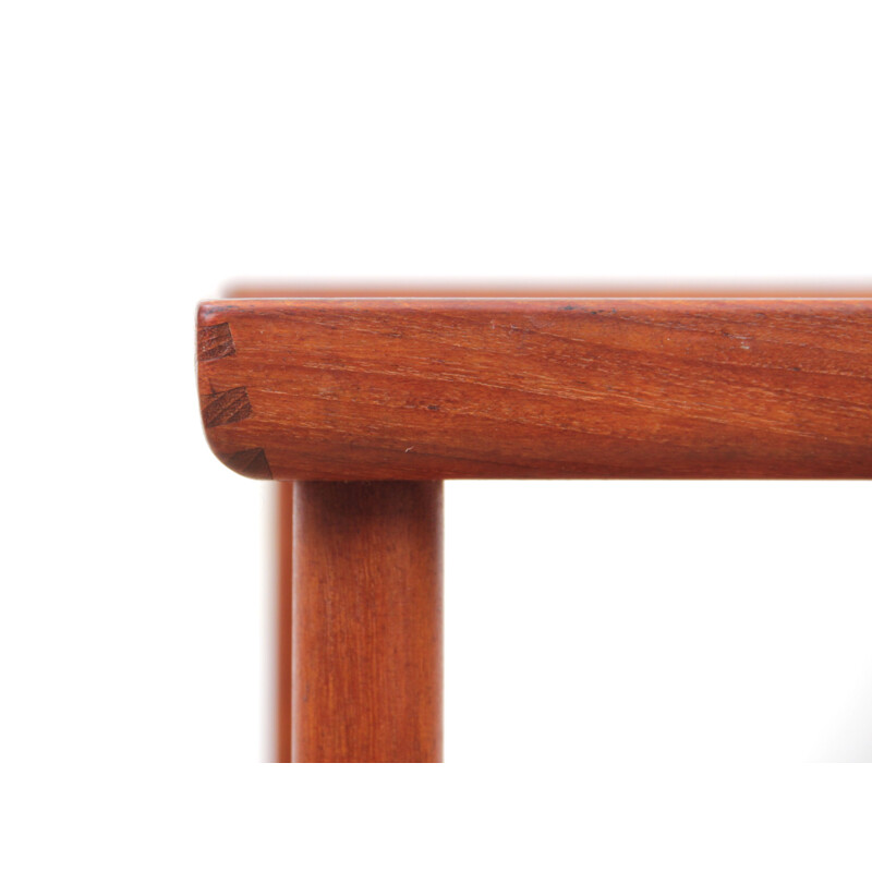 Scandinavian vintage teak rolling bar, 1960