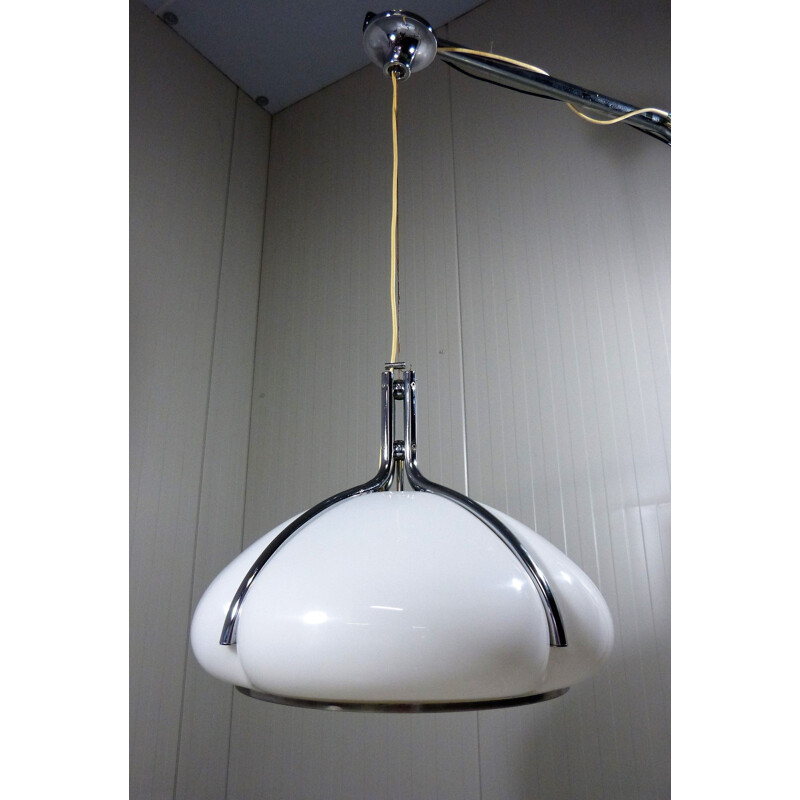 Vintage pendant lamp "Quadrifoglio" by Gae Aulenti for Guzzini
