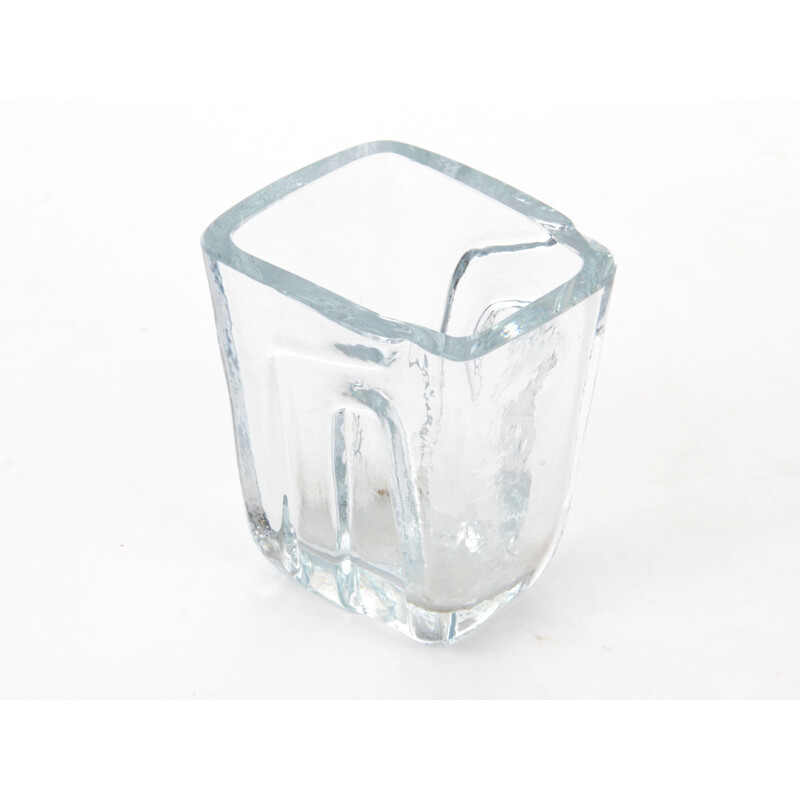 Little Scandinavian glass vintage vase