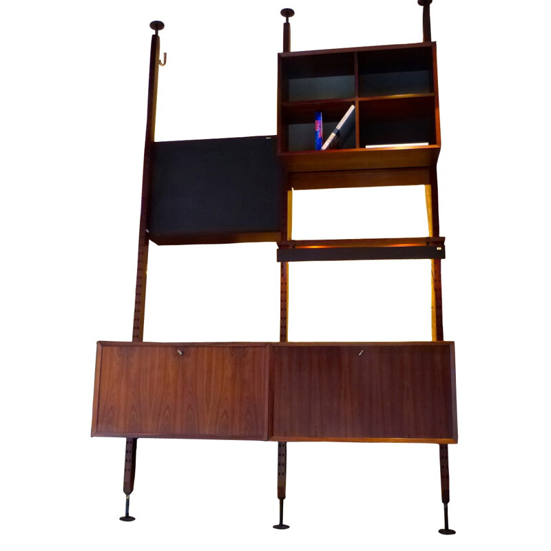 Vintage bookcase in rosewood, Poul CADOVIUS - 1960s