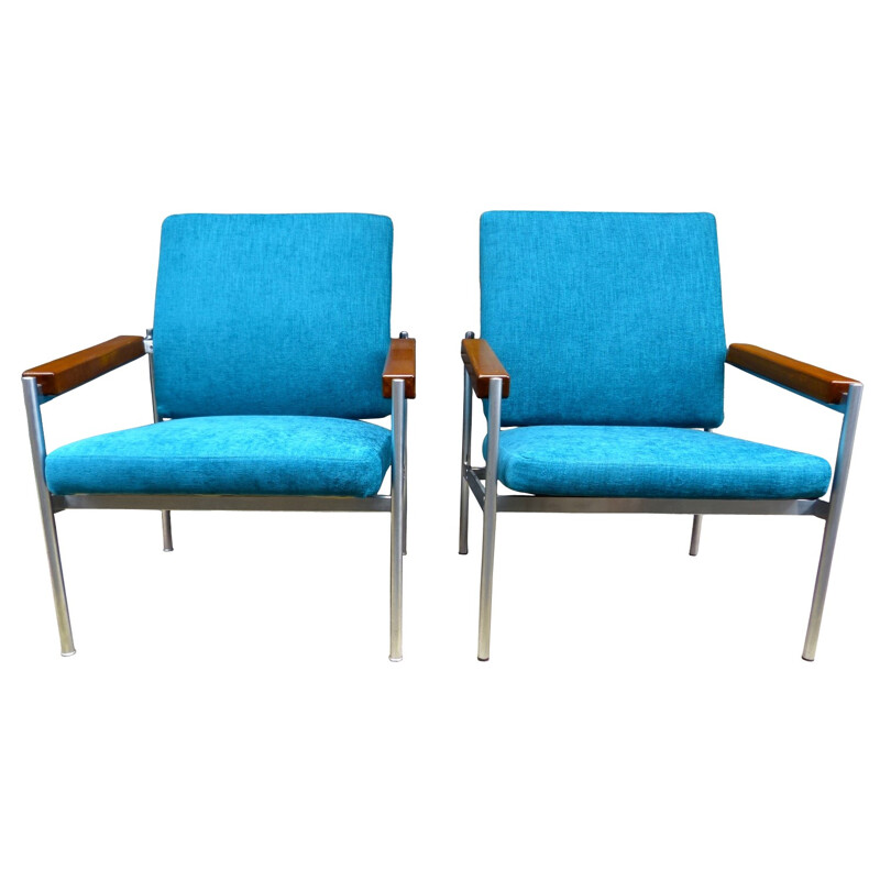 Paire de fauteuils vintage - années 60
