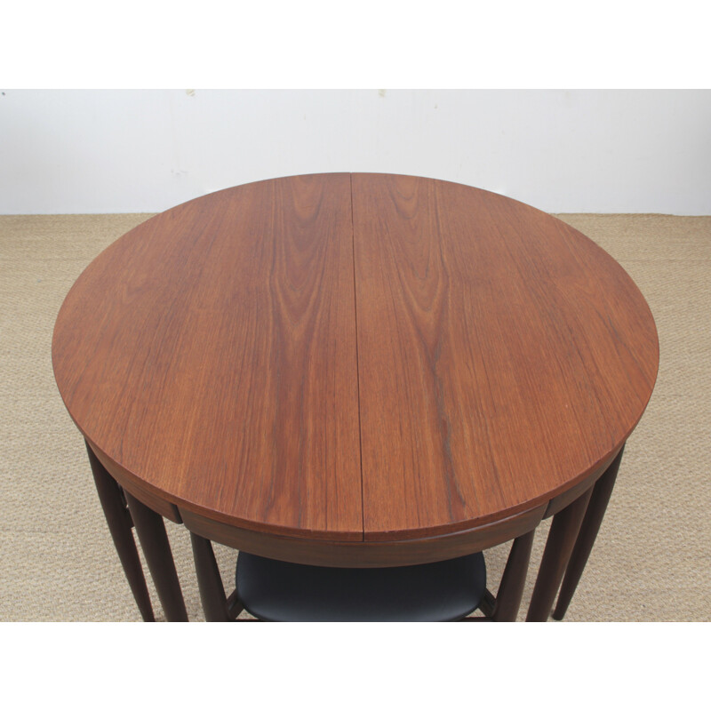 Vintage dining set in teak