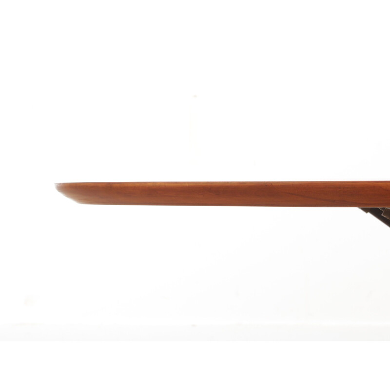 Table basse vintage scandinave Ovalette de Tapiovaara