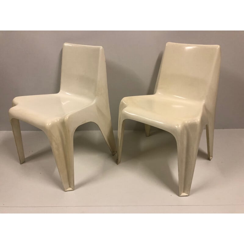 BA1171 Side Chairs by Helmut Bätzner for Bofinger, Set of 2