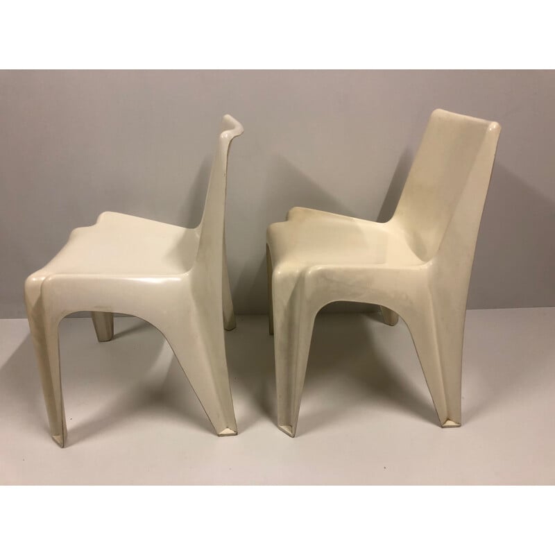 BA1171 Side Chairs by Helmut Bätzner for Bofinger, Set of 2