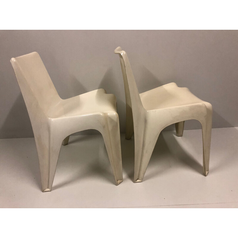 BA1171 Side Chairs by Helmut Bätzner for Bofinger, Set of 2