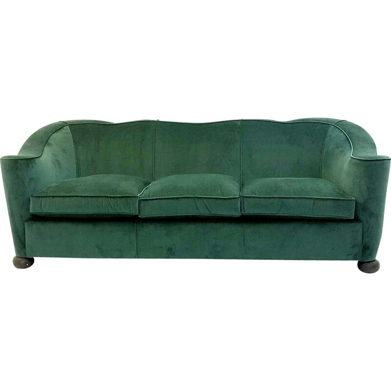 Vintage french sofa by Jules Leleu