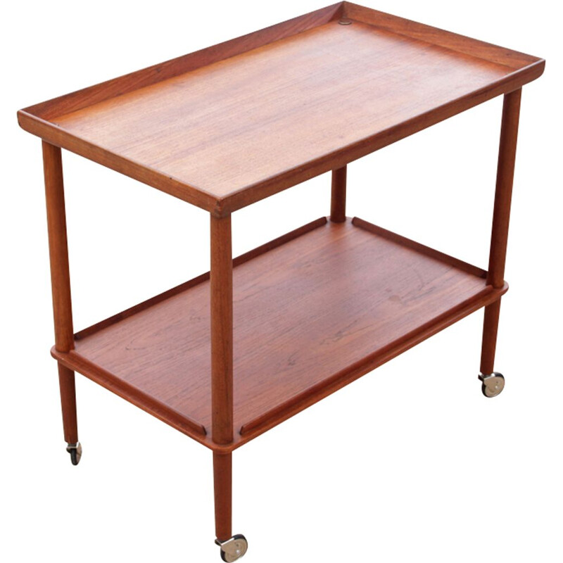 Bar scandinavo vintage in teak, 1960