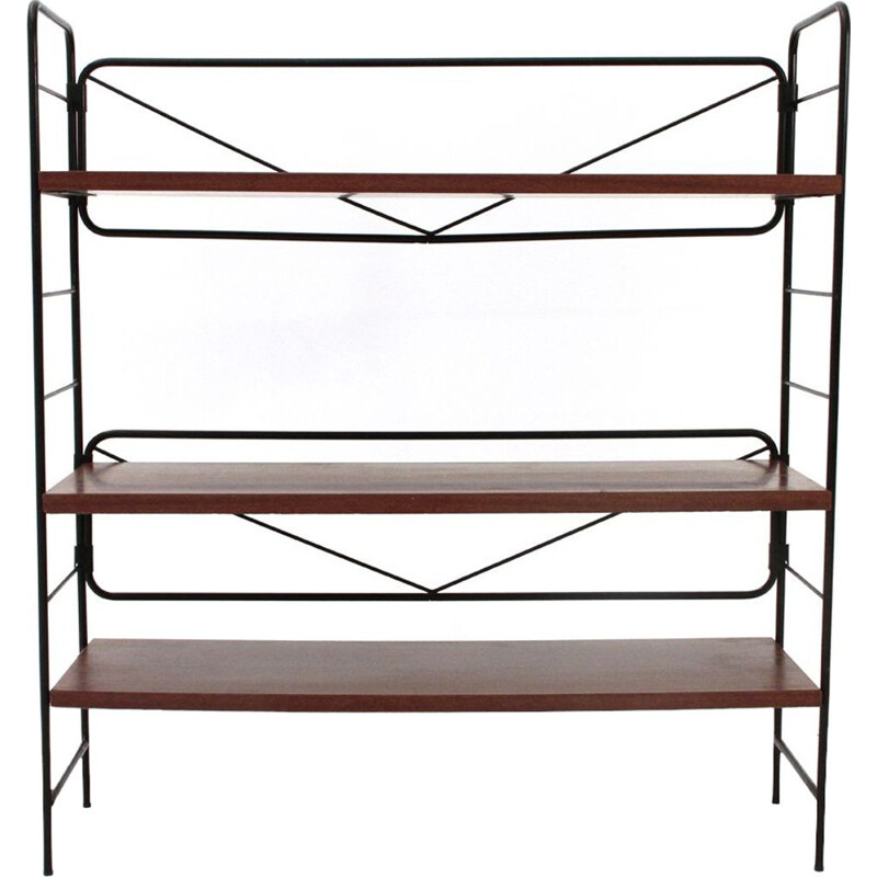 Vintage Italian bookcase with three shelves