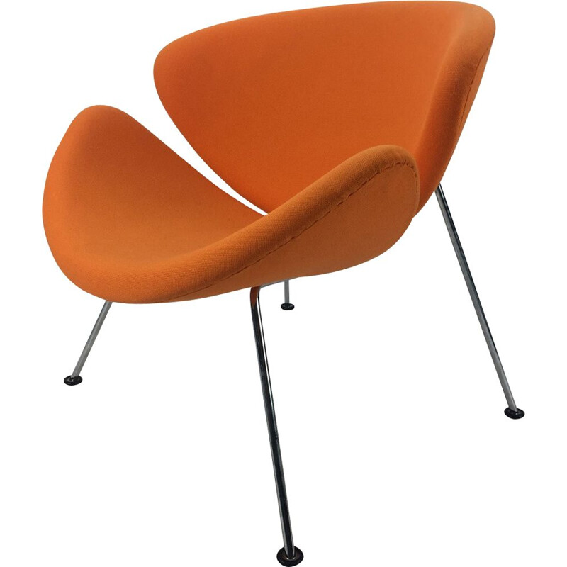 Vintage "Orange Slice" armchair by Pierre Paulin for Artifort