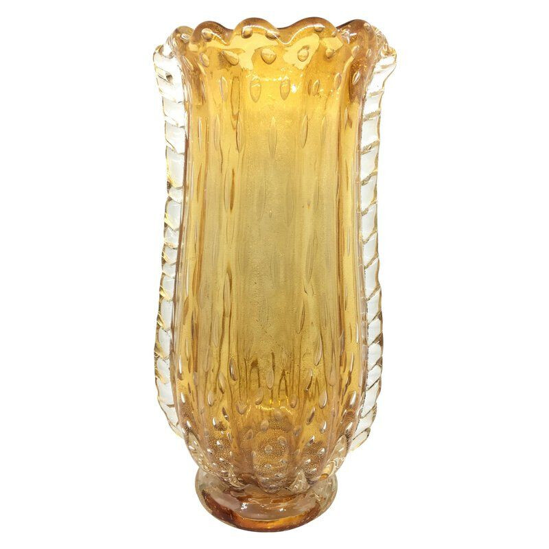 Vintage italian vase in Murano Glass