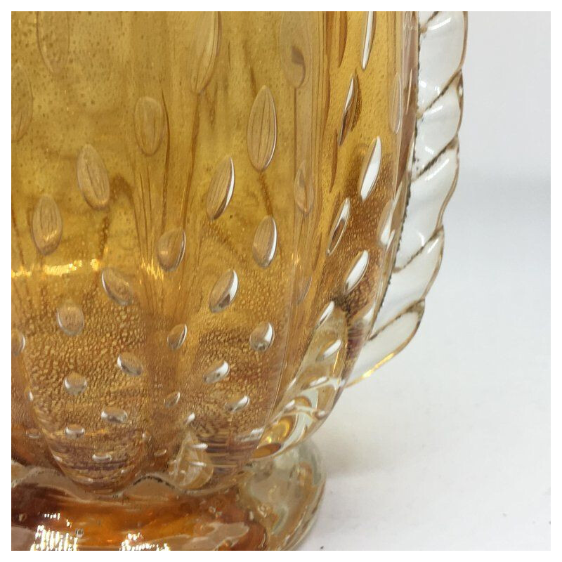 Vintage italian vase in Murano Glass