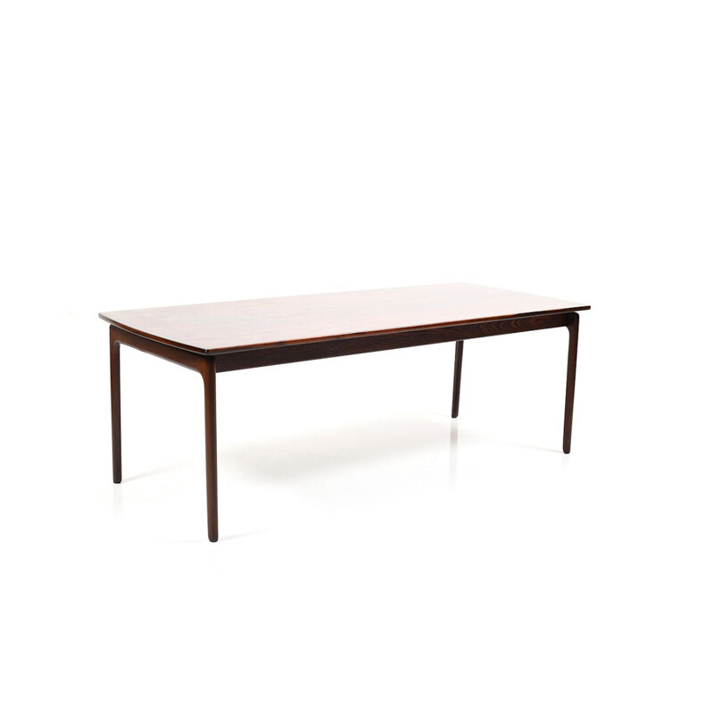 Vintage rosewood coffee table by Ole Wanscher for Poul Jeppesen, Denmark