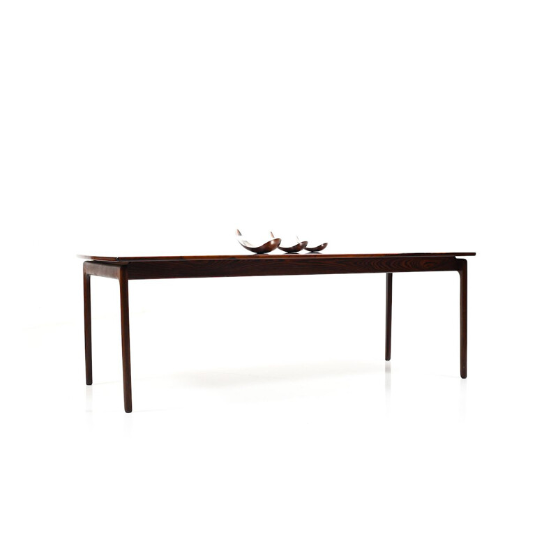 Mesa de café Vintage Rosewood de Ole Wanscher para Poul Jeppesen, Dinamarca