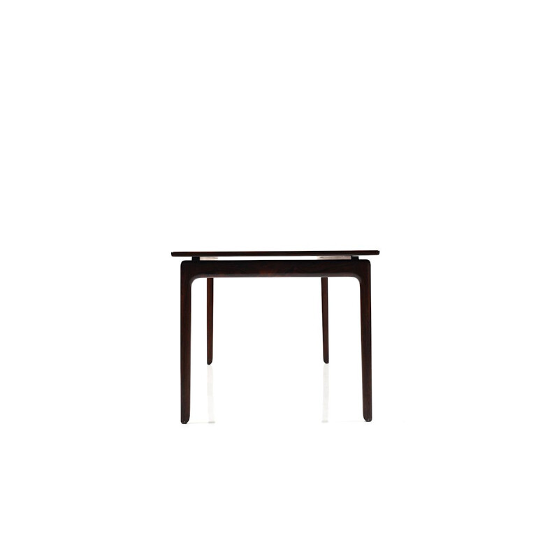 Mesa de café Vintage Rosewood de Ole Wanscher para Poul Jeppesen, Dinamarca