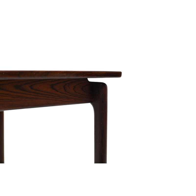 Vintage rosewood coffee table by Ole Wanscher for Poul Jeppesen, Denmark