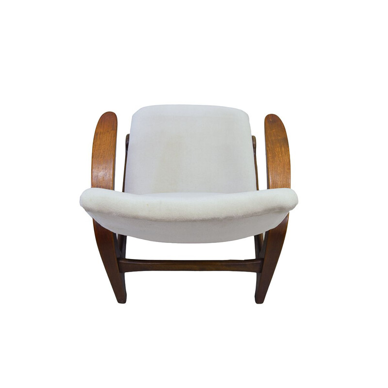 Vintage easy chair in teak by Rastad & Adolf Relling for Arnestad Bruk