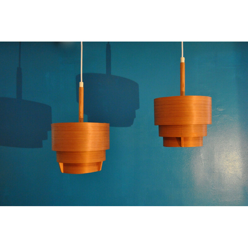 Set of 2 pendant lamps "Elysett T353" by Hans-Agne Jakobsson