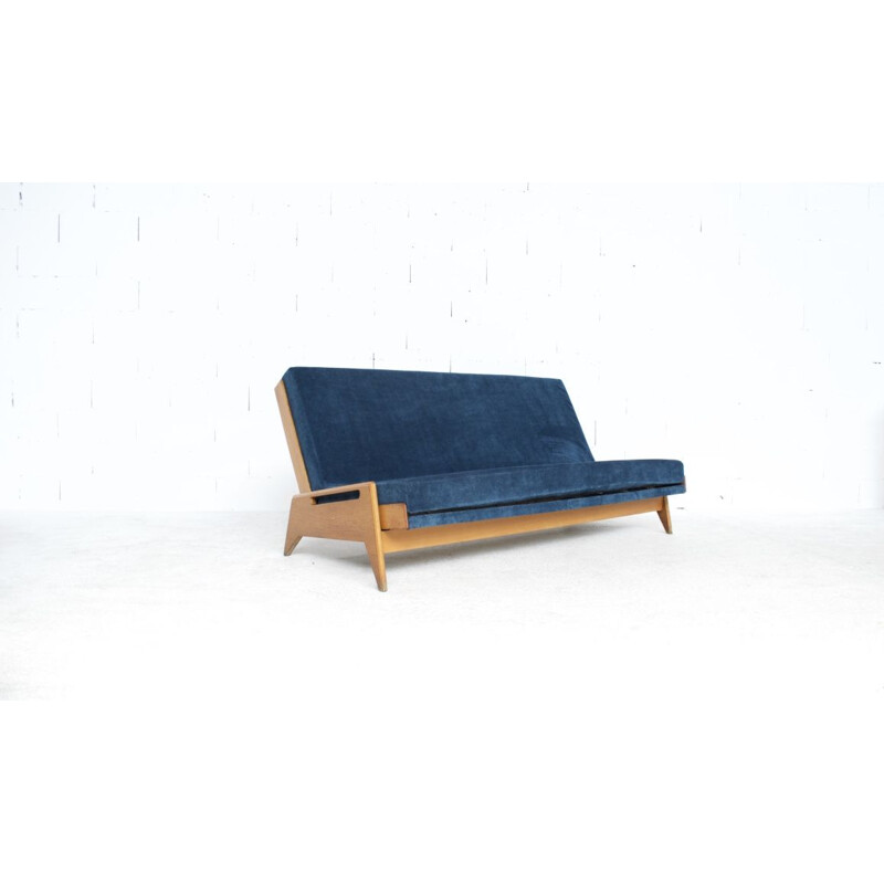 Vintage convertible sofa by Gérard Guermonprez for Bobois