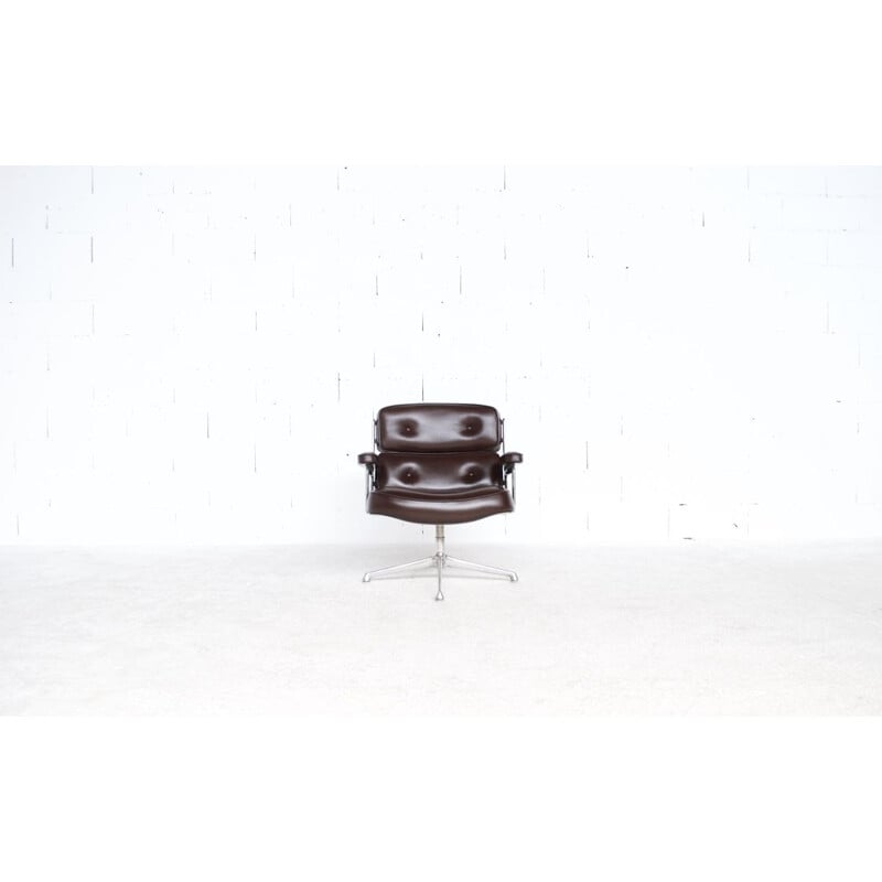 Fauteuil vintage "Lobby chair" par Charles & Ray Eames pour Herman Miller