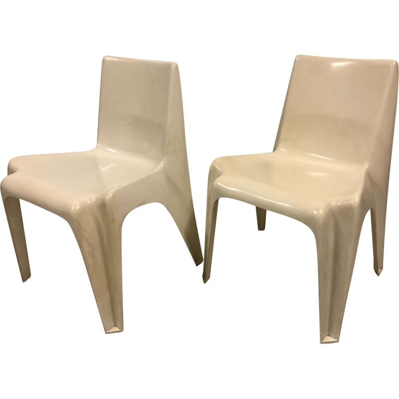 BA1171 Side Chairs by Helmut Bätzner for Bofinger, Set of 2