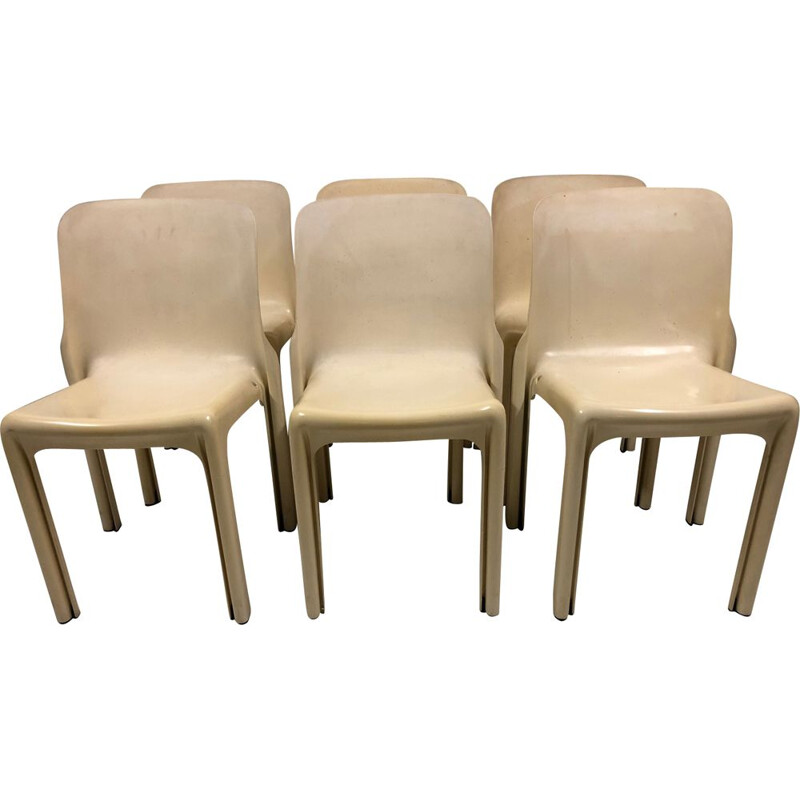 Vintage set of 6 chairs